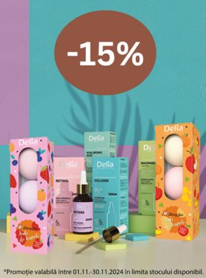 Delia 15% Reducere Noiembrie