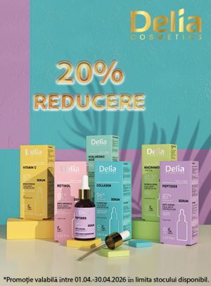 Delia 20% Reducere Aprilie