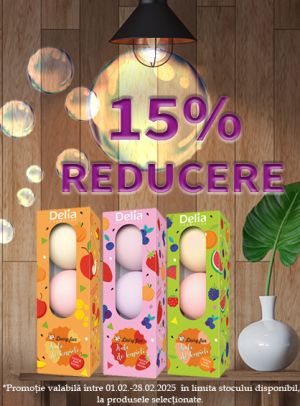 Delia Cosmetics 15% Reducere Februarie