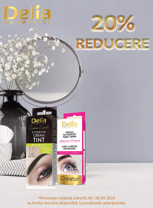 Delia Cosmetics 20% Reducere Sepetmbrie