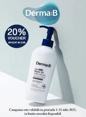 Derma:B 20% Voucher in cos Iulie