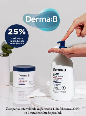 Derma:B 25% Reducere Februarie