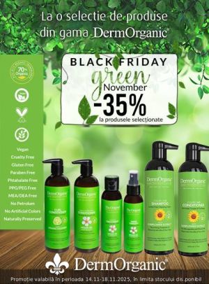 Dermorganic 35% Reducere Black Friday 2025