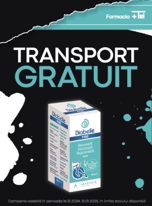 Diabelle Transport Gratuit Decembrie-Ianuarie