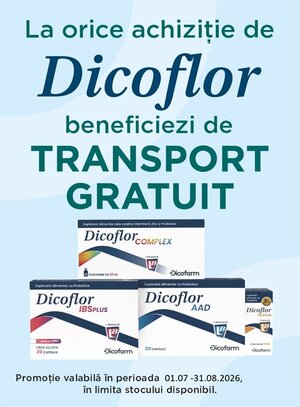 Dicoflor Transport Gratuit Iulie-August