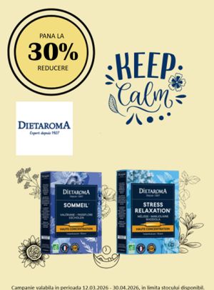 Dietaroma Pana La 30% Reducere Martie-Aprilie