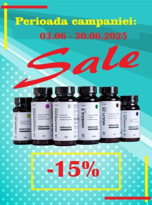 Dobrovita 15% Reducere Iunie