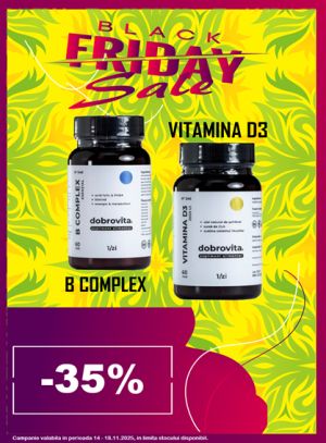 Dobrovita 35% Reducere Black Friday 2025