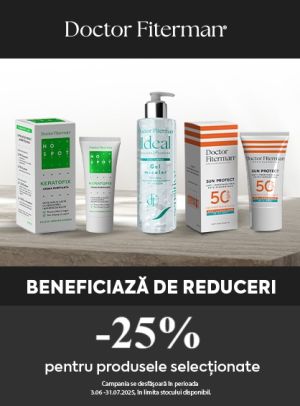 Doctor Fiterman 25% Reducere Iunie-Iulie