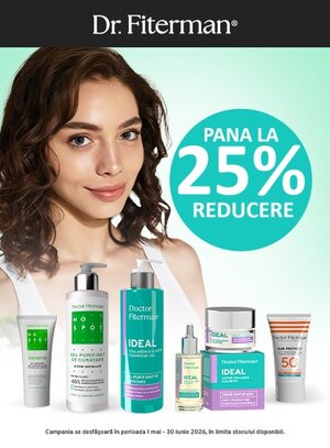 Doctor Fiterman Pana la 25% Reducere Mai-Iunie