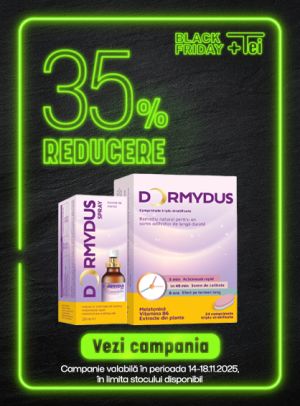 Dormydus 35% Reducere Black Friday 2025