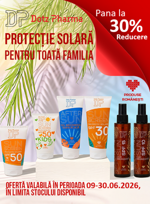 Dotz Pharma Sun Pana la 30% Reducere Iunie