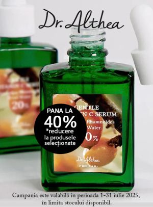 Dr. Althea Pana la 40% Reducere Iulie