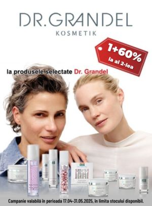 Dr. Grandel 1+60% Reducere la al 2-lea Aprilie-Mai