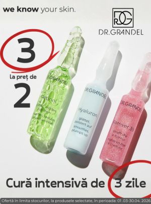 Dr. Grandel 3 la pret de 2 Martie-Aprilie