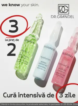Dr. Grandel 3 la pret de 2 Martie-Aprilie