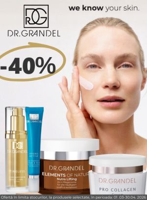 Dr. Grandel 40% Reducere Martie-Aprilie