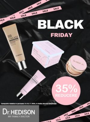 Dr Hedison 35% Reducere Black Friday 2025