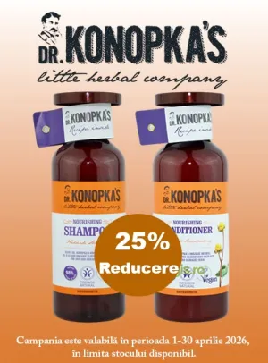 Dr. Konopka's 25% Reducere Aprilie