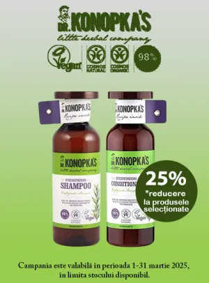 Dr. Konopka's 25% Reducere Martie