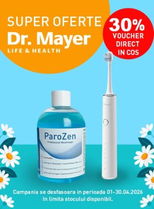 Dr. Mayer 30% Voucher in cos Aprilie