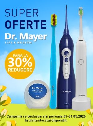 Dr. Mayer Pana la 30% Reducere Mai