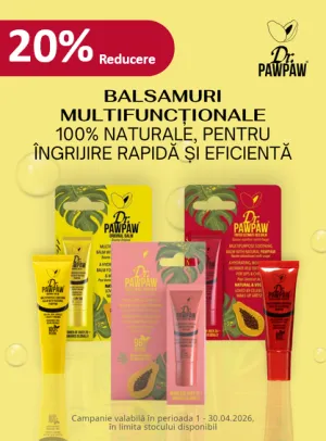 Dr PawPaw 20% Reducere Aprilie