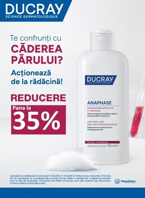 Ducray Pana la 35% Reducere August