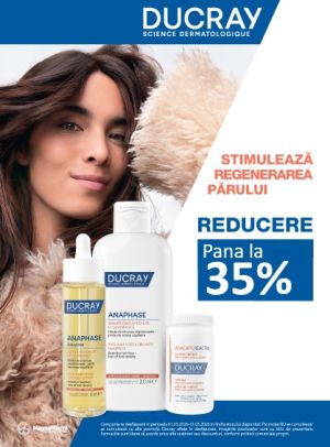 Ducray Pana la 35% Reducere Mai
