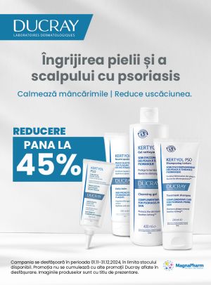 Ducray Pana la 45% Reducere Noiembrie-Decembrie