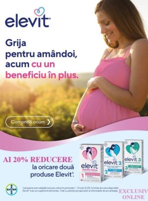 Elevit 20% Voucher Iulie