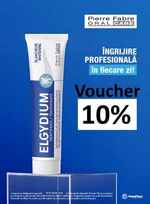 Elgydium 10% Voucher aplicat in cos APP