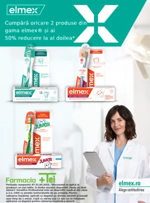 Elmex 1+50% la al doilea Mai