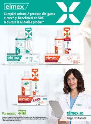 Elmex 1+50% Reducere la 2-lea Mai