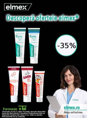 Elmex 35% Reducere Black Friday 2025