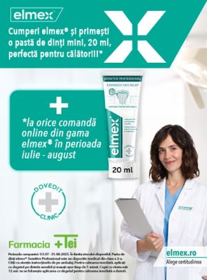 Elmex Produs Bonus Iulie-August