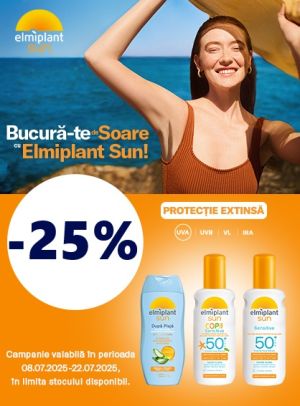 Elmiplant Sun 25% Reducere Iulie