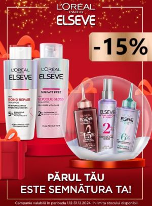 Elseve 10% Reducere Decembrie