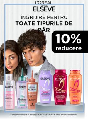 Elseve 10% Reducere Mai