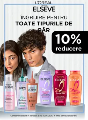 Elseve 10% Reducere Mai