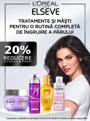 Elseve 20% Reducere Mai