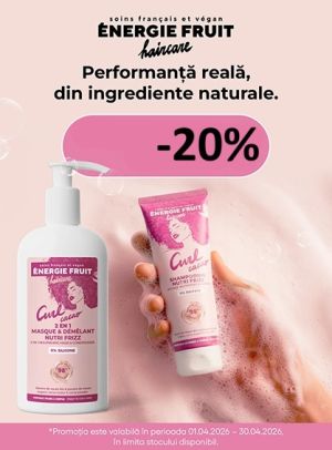 Energie Fruit 20% Reducere Aprilie