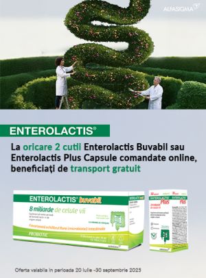 Enterolactis Transport Gratuit Iulie-Septembrie