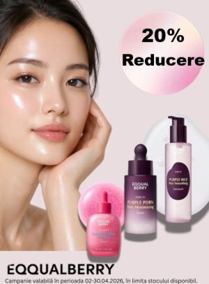 EQQUALBERRY 20% Reducere Aprilie