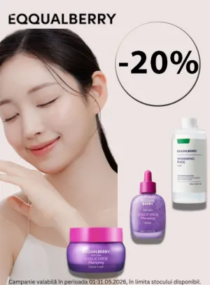 EQQUALBERRY 20% Reducere Mai