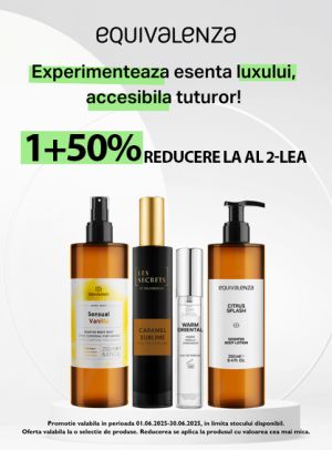 Equivalenza 1+50% Reducere la al 2-lea Iunie