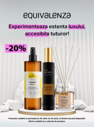 Equivalenza 20% Reducere Mai