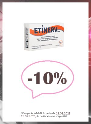 Etinerv 10% Reducere Iunie-Iulie