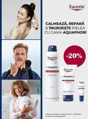 Eucerin 20% Reducere Iulie-August