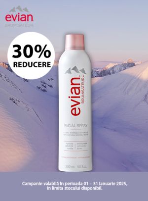 Evian 30% Reducere Ianuarie